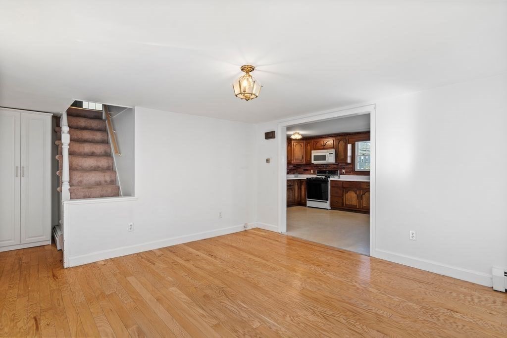 41 Durham Street Lawrence, MA 01843 - Photo 12 of 28 a view of a kitchen with a sink and a window