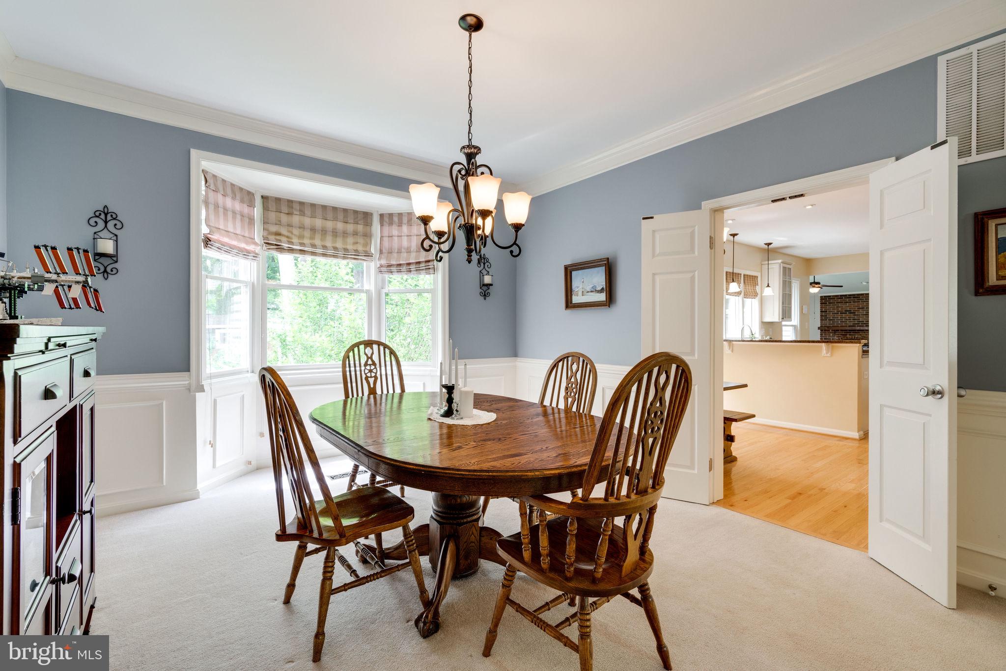 8959 Sycamore Ridge Road Fairfax Station, VA 22039 - Photo 15 of 63 Double doors to kitchen!