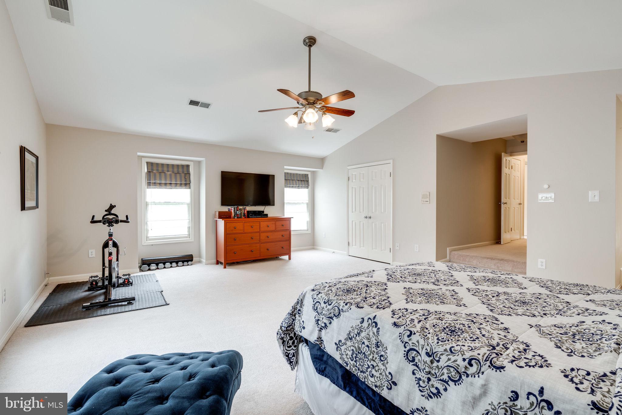 8959 Sycamore Ridge Road Fairfax Station, VA 22039 - Photo 42 of 63 Vaulted ceiling and THREE closets!