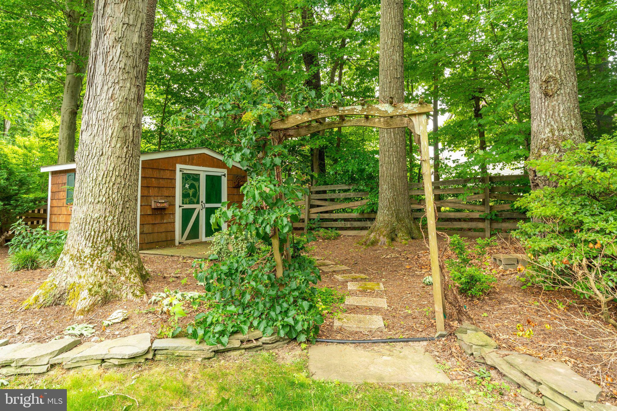 8959 Sycamore Ridge Road Fairfax Station, VA 22039 - Photo 59 of 63 Shed has deck area and backyard is fully fenced!