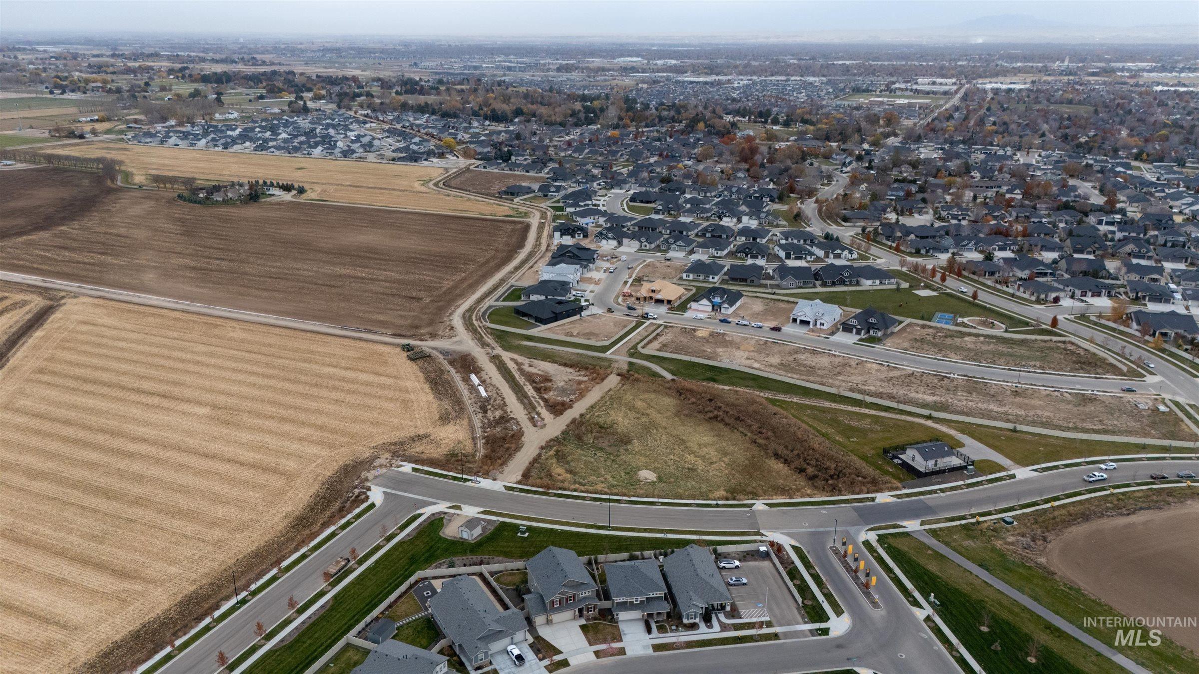 4149 South Colditz Way Meridian, ID 83642 - Photo 41 of 42 Aerial overview of property's location with nearby suburban area