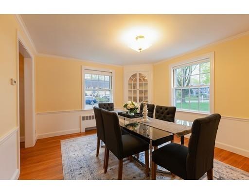 3 Bernard Road Wellesley, MA 02481 - Photo 11 of 30 a view of a dining room with furniture and window