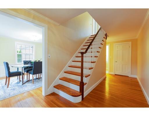 3 Bernard Road Wellesley, MA 02481 - Photo 3 of 30 a view of entryway and hall with wooden floor
