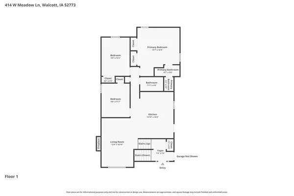 $389,000 | 414 West Meadow Lane, Walcott, IA 52773