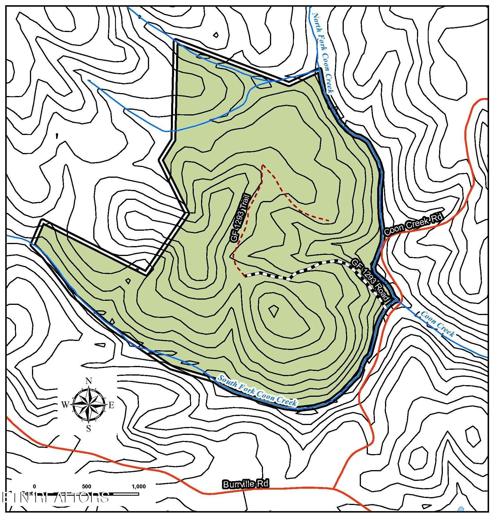 154 Coon Crk Road Sunbright, TN 37872 - Photo 2 of 4 600_GF-1293-Topo