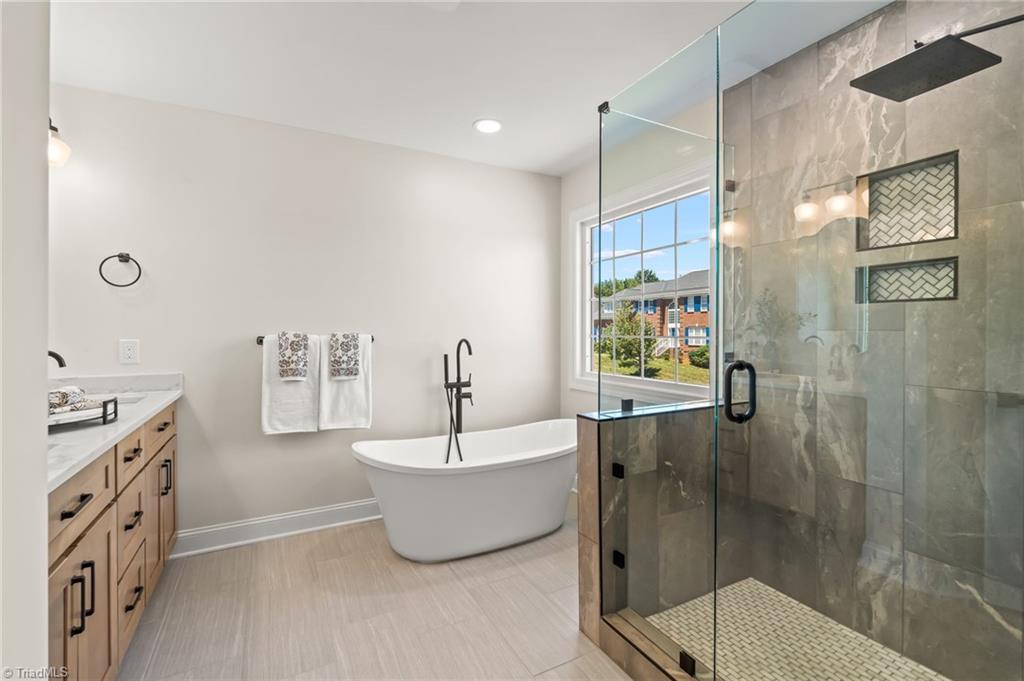 8419 Pheasant Ridge Drive Colfax, NC 27235 - Photo 35 of 49 A glimpse of the Spa like Primary Bathroom!