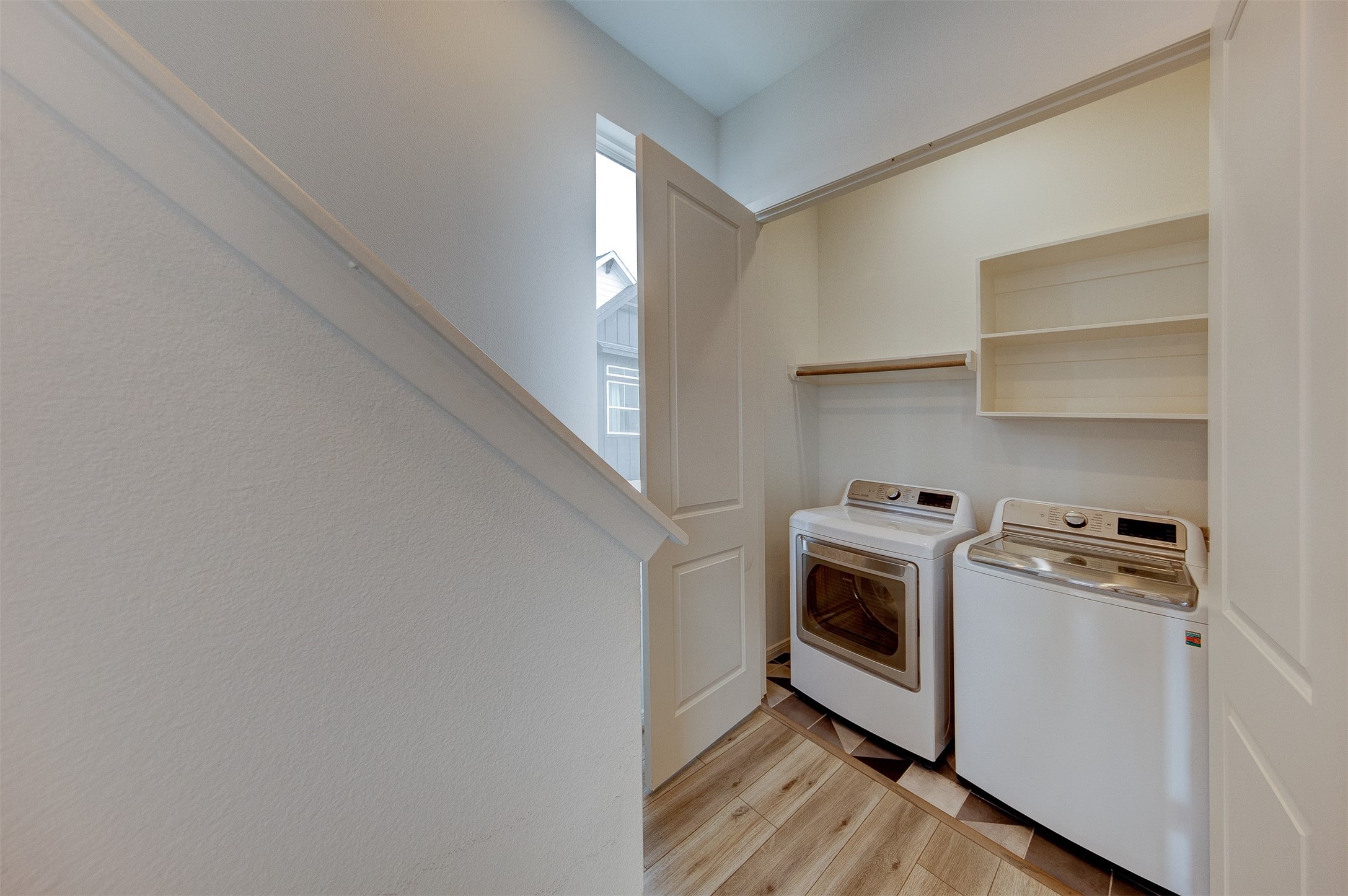1526 Ojeman Road, Unit A Houston, TX 77055 - Photo 12 of 34 a kitchen with a stove top oven and cabinets