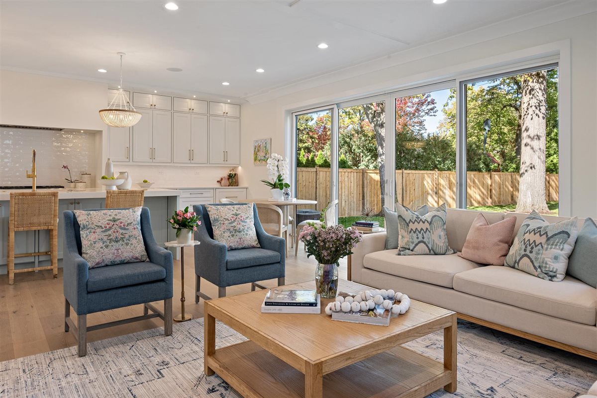 889 Cherry Street Winnetka, IL 60093 - Photo 13 of 76 a living room with furniture and a large window
