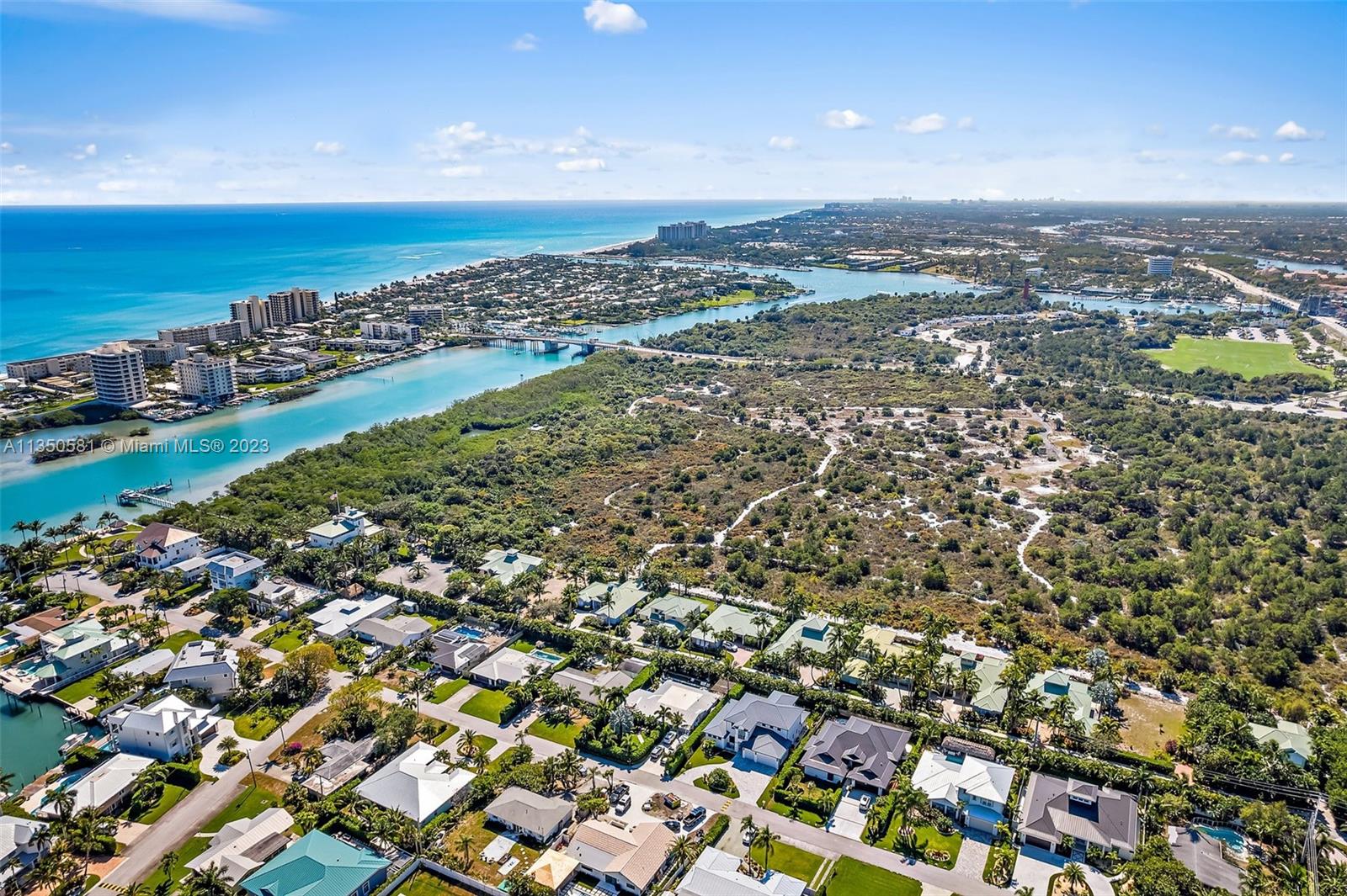 32 Coconut Lane Tequesta, FL 33469 - Photo 55 of 56 an aerial view of multiple house