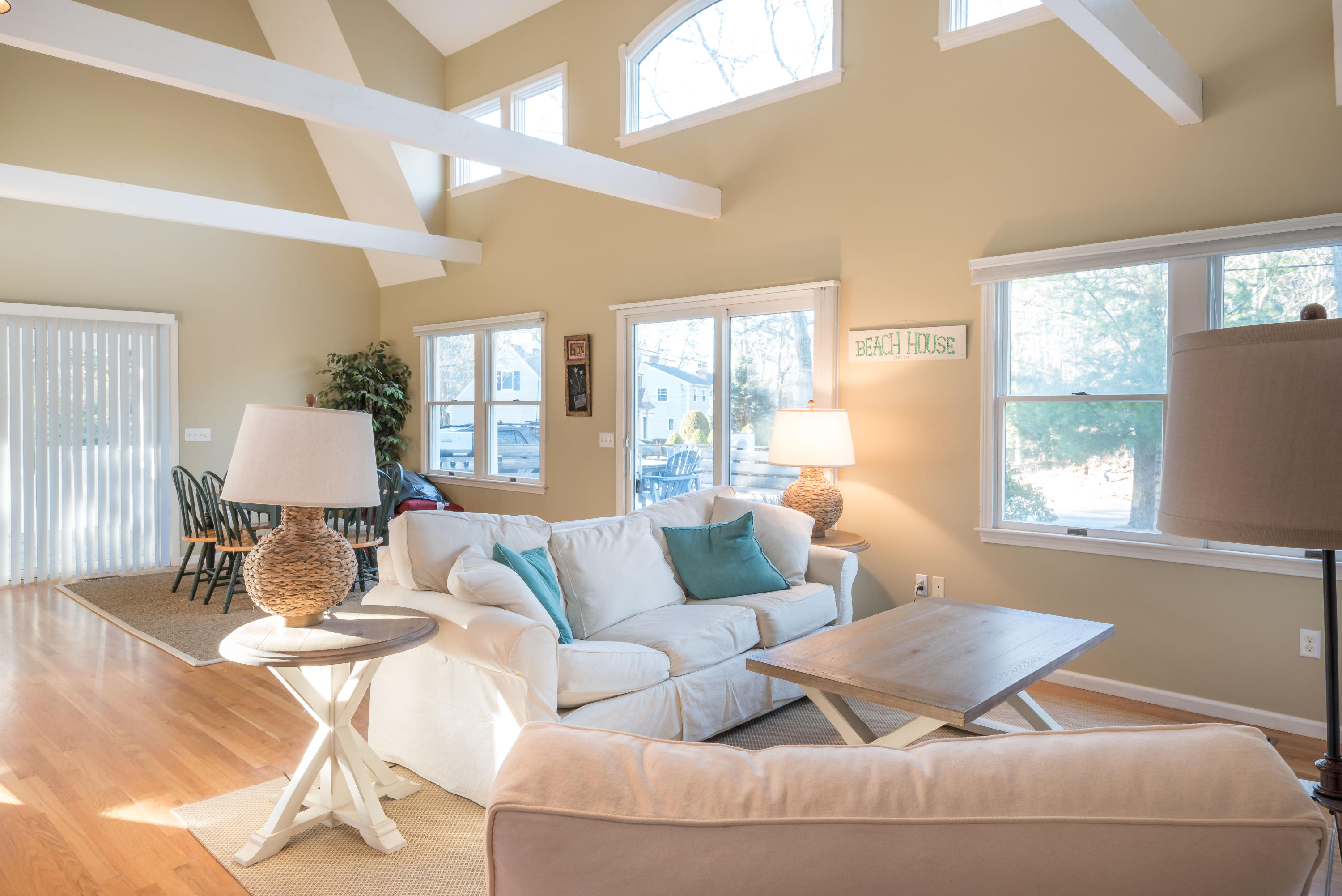142 Wading Place Road Mashpee, MA 02649 - Photo 5 of 19 a living room with furniture and wooden floor