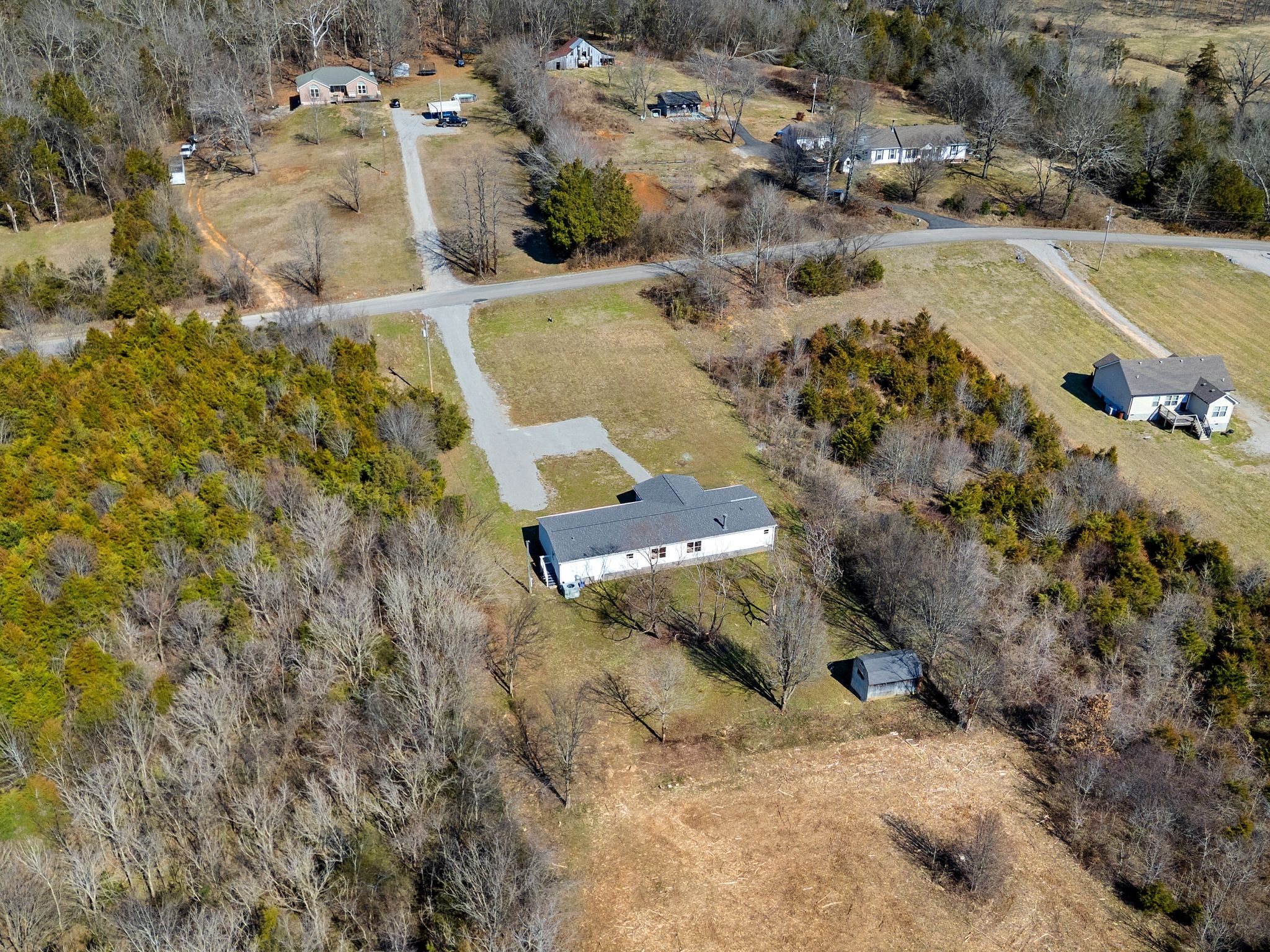 3092 McKibbon Road Culleoka, TN 38451 - Photo 11 of 41 a view of swimming pool with a yard