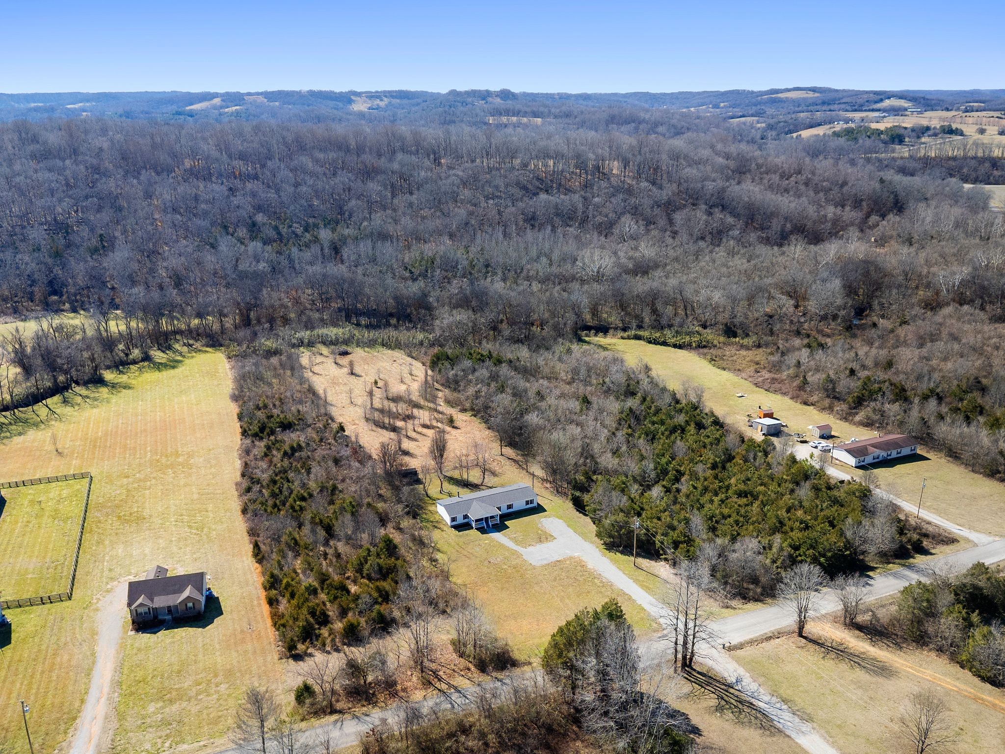 3092 McKibbon Road Culleoka, TN 38451 - Photo 13 of 41 a view of a lake in middle of the town