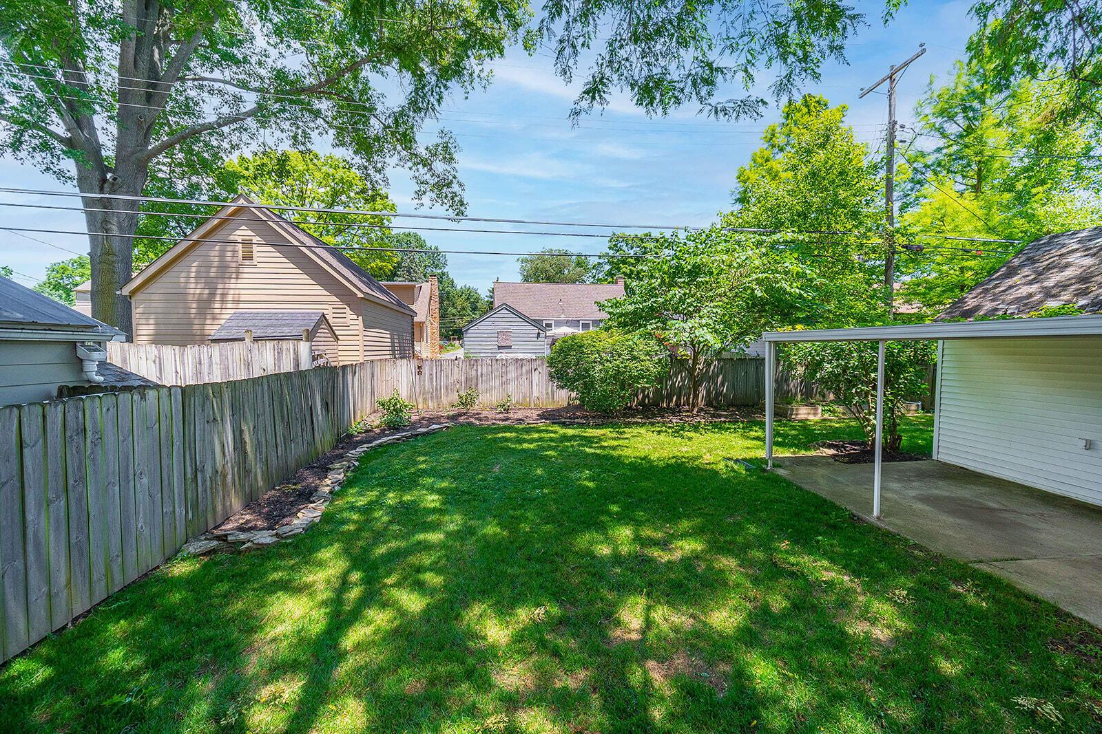 266 Fallis Road Columbus, OH 43214 - Photo 61 of 66 Rear yard