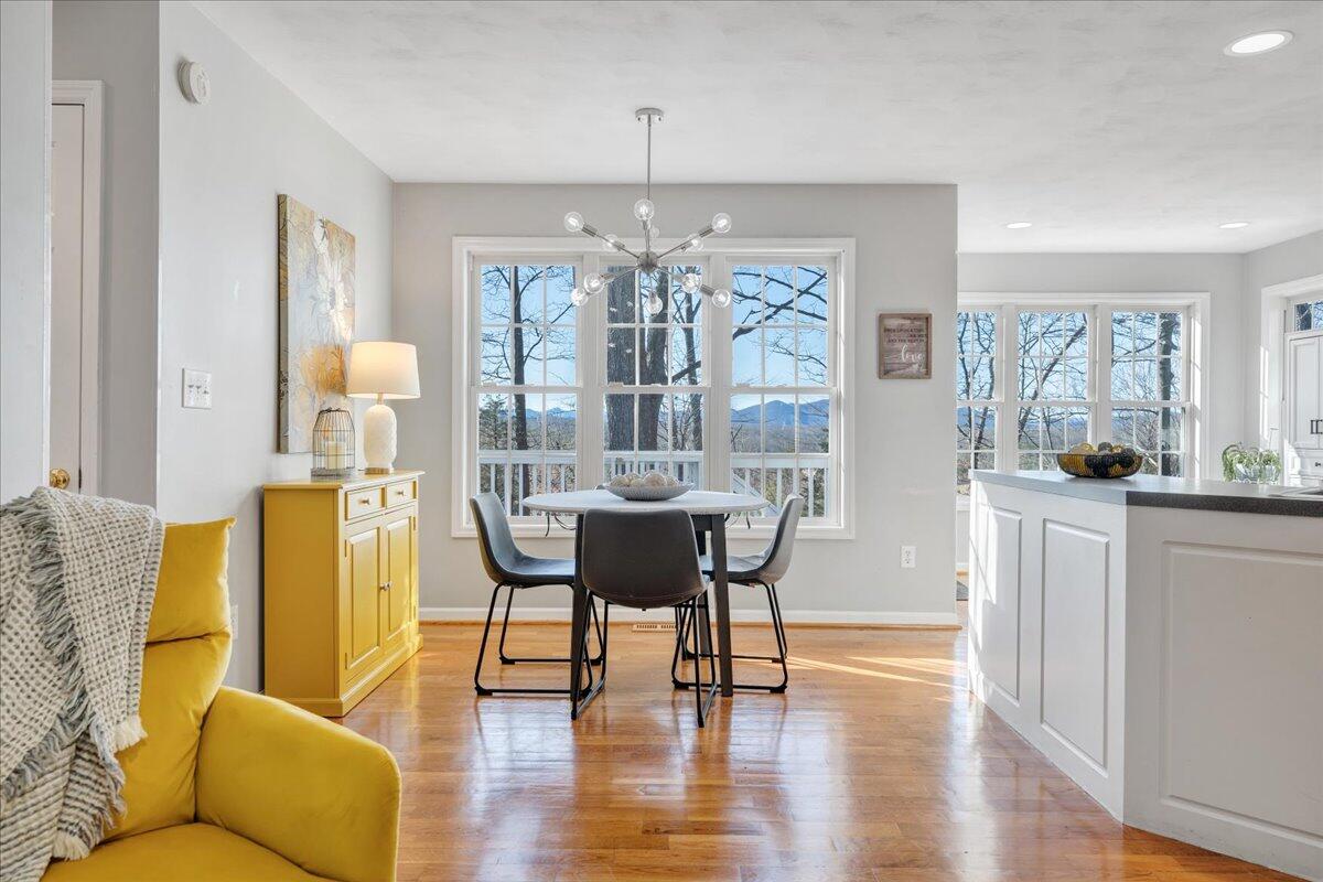 2695 Hardy Road Hardy, VA 24101 - Photo 5 of 36 a view of a dining room with furniture and wooden floor