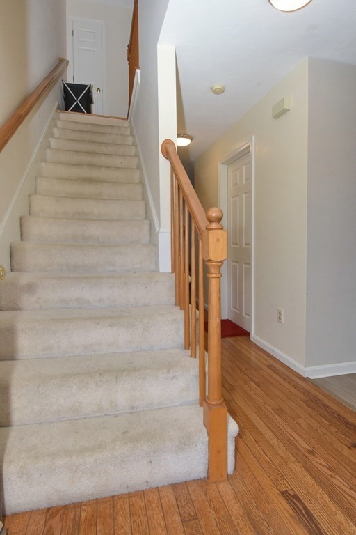 17 Highfield Road, Unit C Charlton, MA 01507 - Photo 15 of 31 a view of entryway and hall with wooden floor