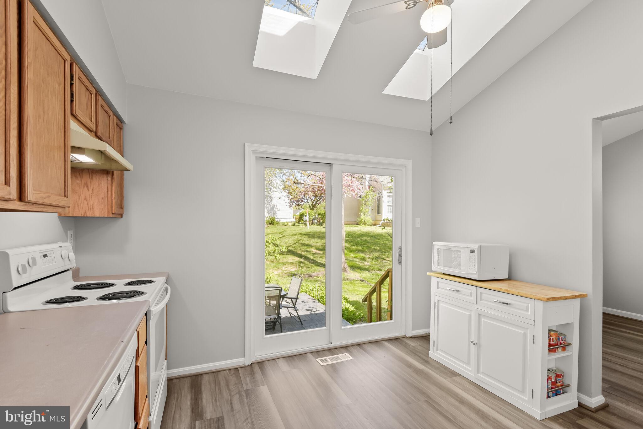 12909 Summer Hill Drive Silver Spring, MD 20904 - Photo 14 of 43 Kitchen with skylights
