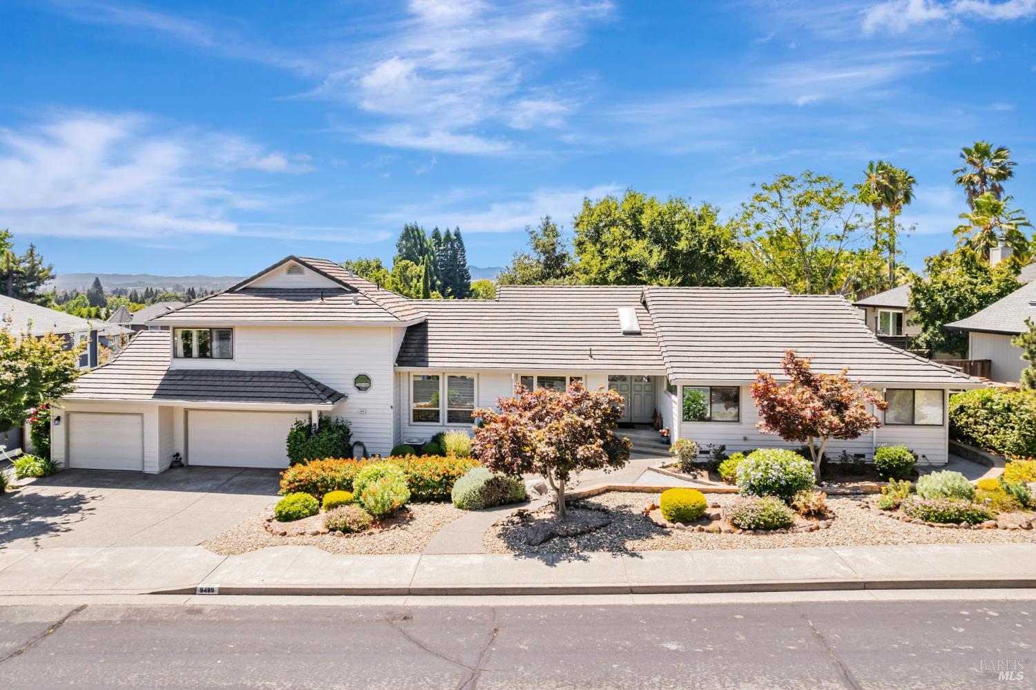 9489 Vinecrest Road Windsor, CA 95492 - Photo 1 of 59 Welcome to 9489 Vinecrest Rd, a beautifully built custom home in one of Windsor's most desirable neighborhoods.