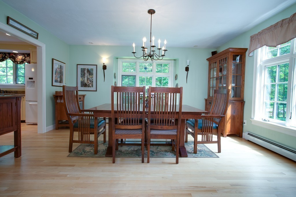 79 East Princeton Road Princeton, MA 01541 - Photo 8 of 30 a view of a dining room with furniture window and wooden floor