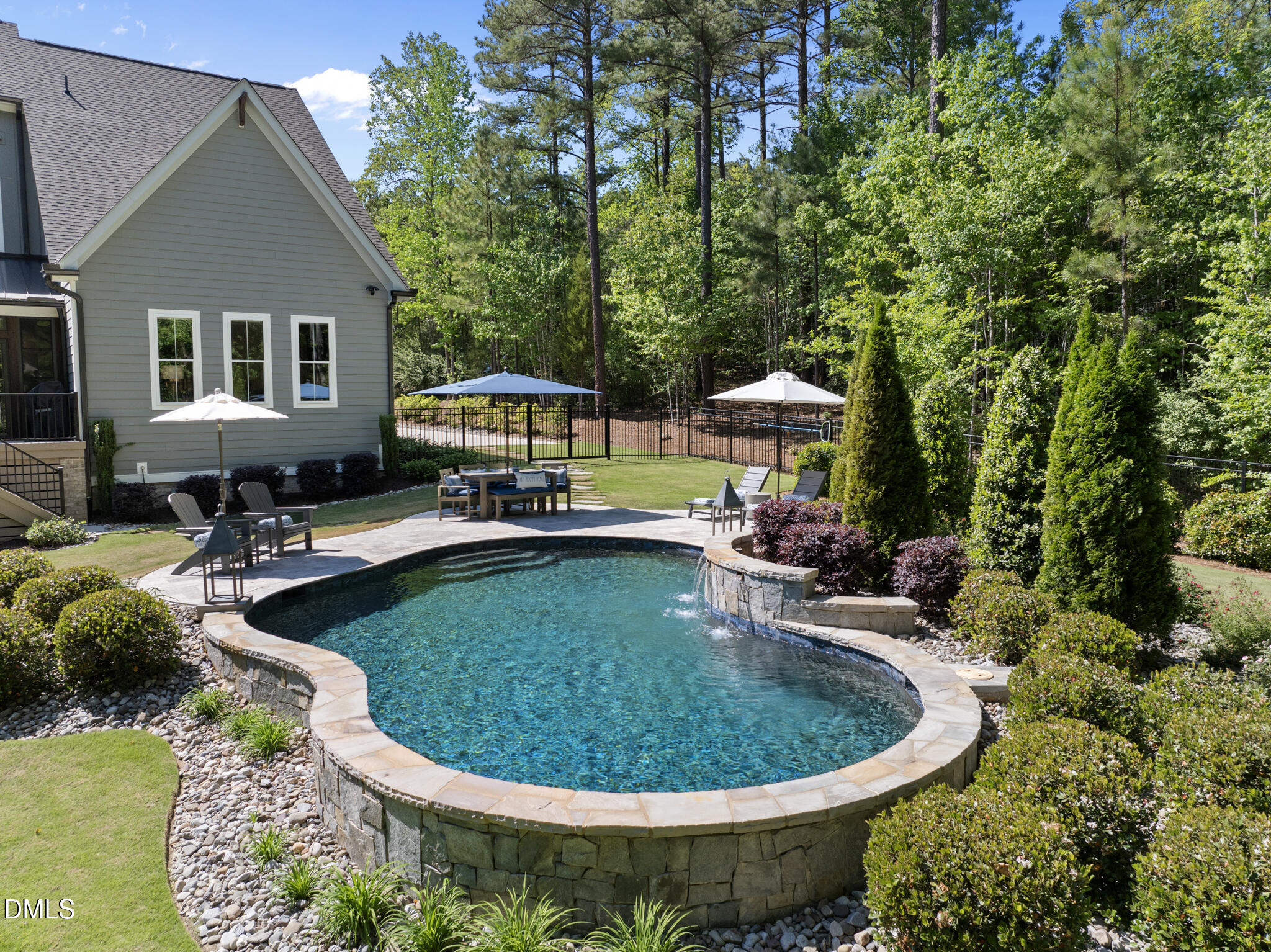 67 Nuthatch Pittsboro, NC 27312 - Photo 10 of 50 a view of a swimming pool with a patio