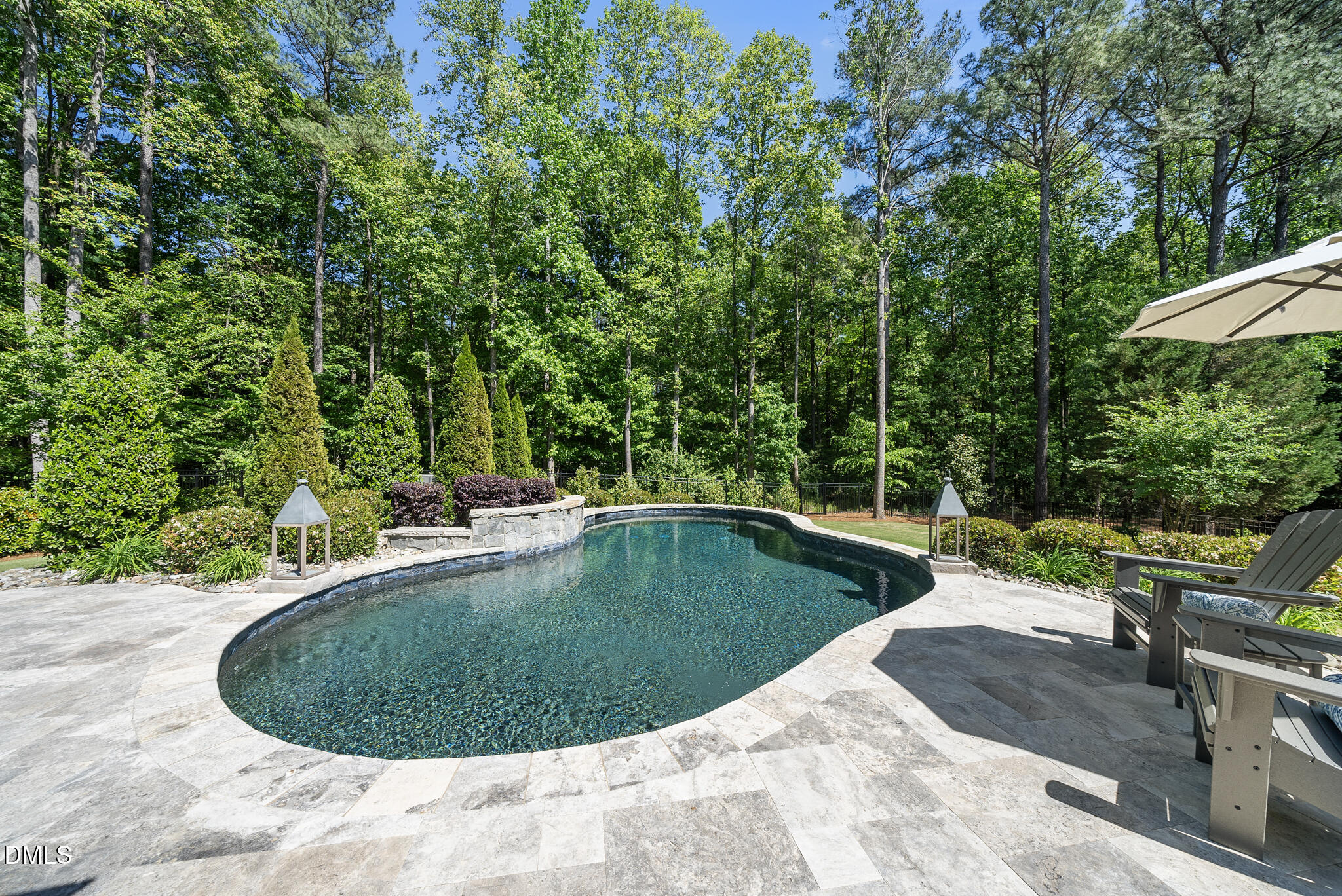 67 Nuthatch Pittsboro, NC 27312 - Photo 11 of 50 a view of a swimming pool with a yard and plants