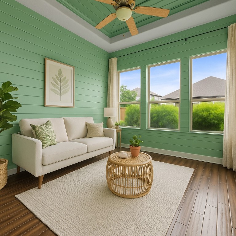 20525 Martin Lane Pflugerville, TX 78660 - Photo 17 of 40 A sun-filled bonus room upstairs adds flexible space for creative projects, workouts, or winding down. - Virtually Enhanced Photo