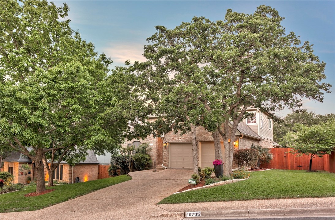 10705 Bull Ridge Drive Austin, TX 78759 - Photo 1 of 1 This classically beautiful 4 bedroom, 2.5 bathroom home is located in the serene and picturesque neighborhood of Great Hill in northwest Austin with gently rolling hills and tree-lined streets.