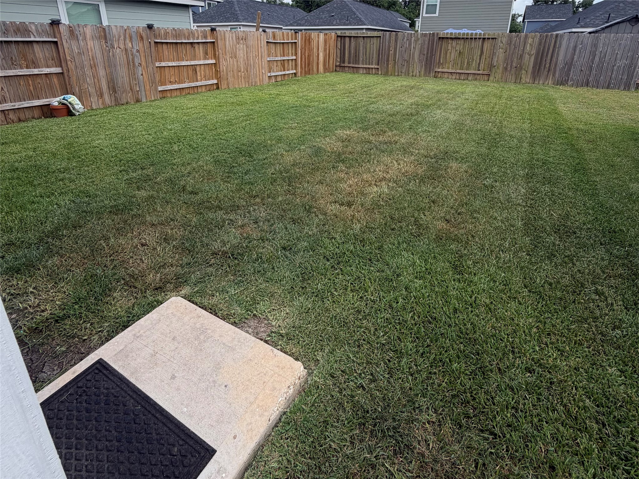 16550 Colleen Place Conroe, TX 77306 - Photo 16 of 19 Backyard (open on right side)