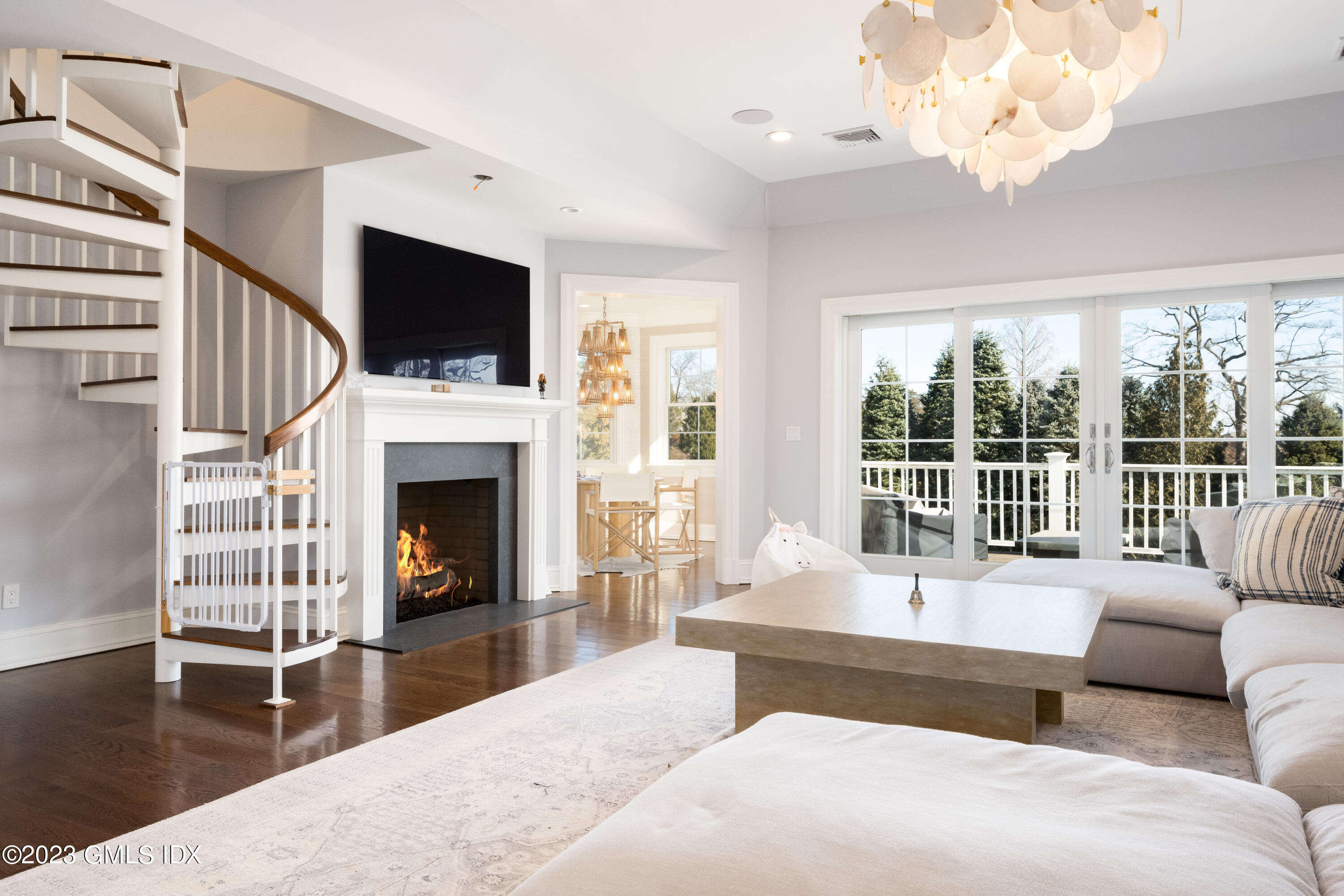 154 Byram Shore Road Greenwich, CT 06830 - Photo 20 of 34 Upstairs Family Room with Game Room