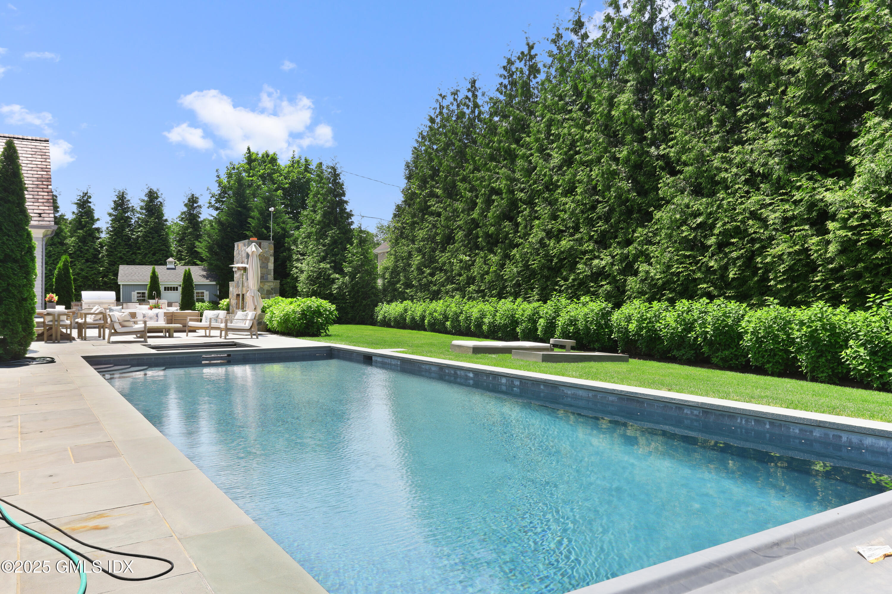 154 Byram Shore Road Greenwich, CT 06830 - Photo 2 of 34 Pool with Auto Cover