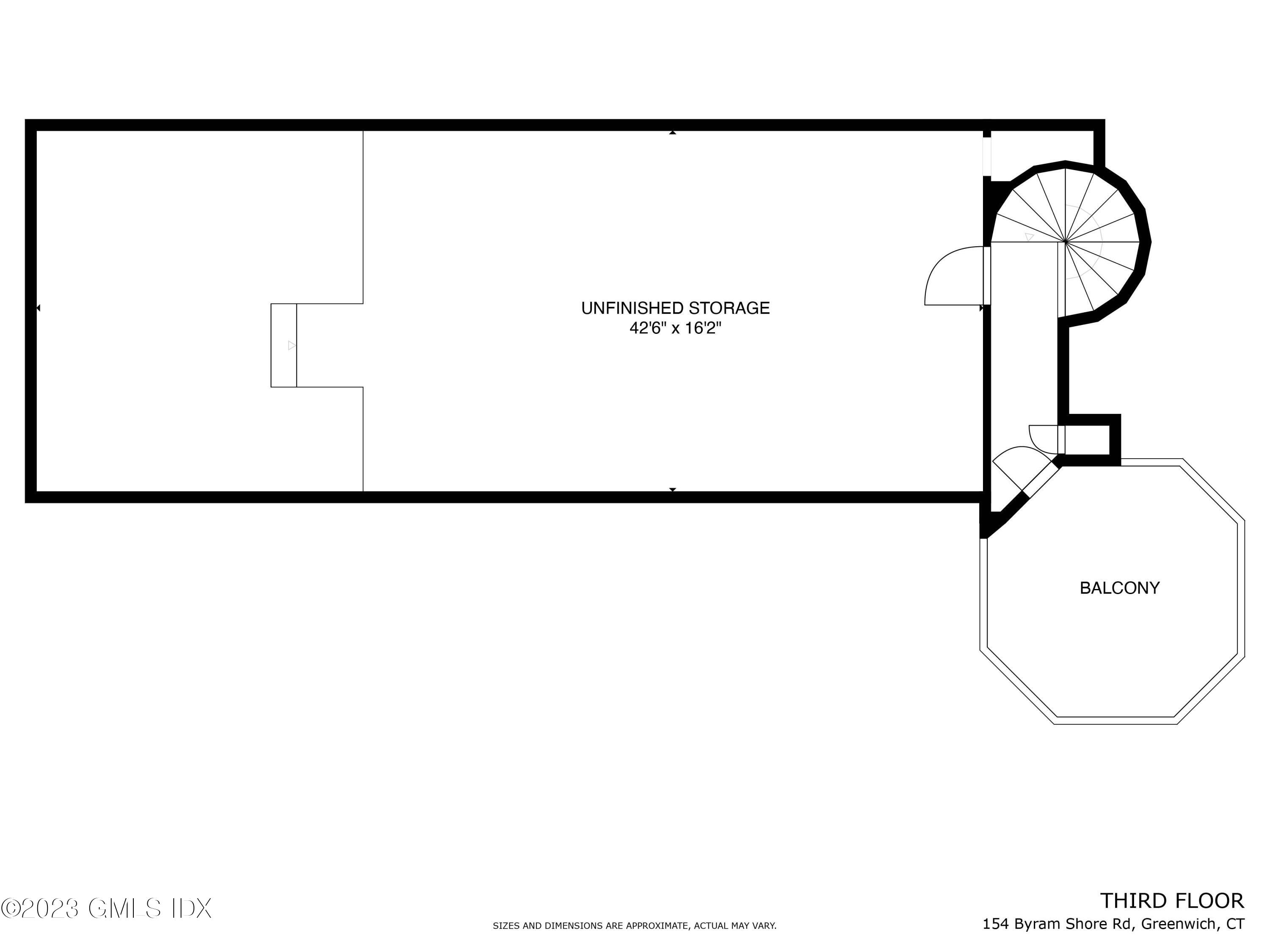 154 Byram Shore Road Greenwich, CT 06830 - Photo 31 of 34 Upper Balcony with Waterviews