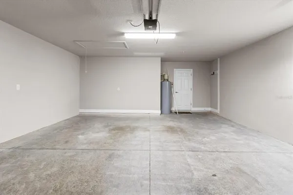 a view of a porch and garden