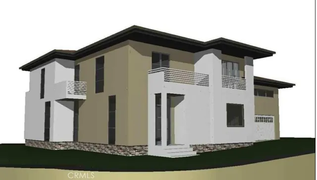 a front view of house with yard