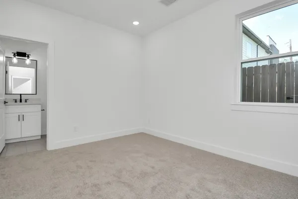 a view of empty room