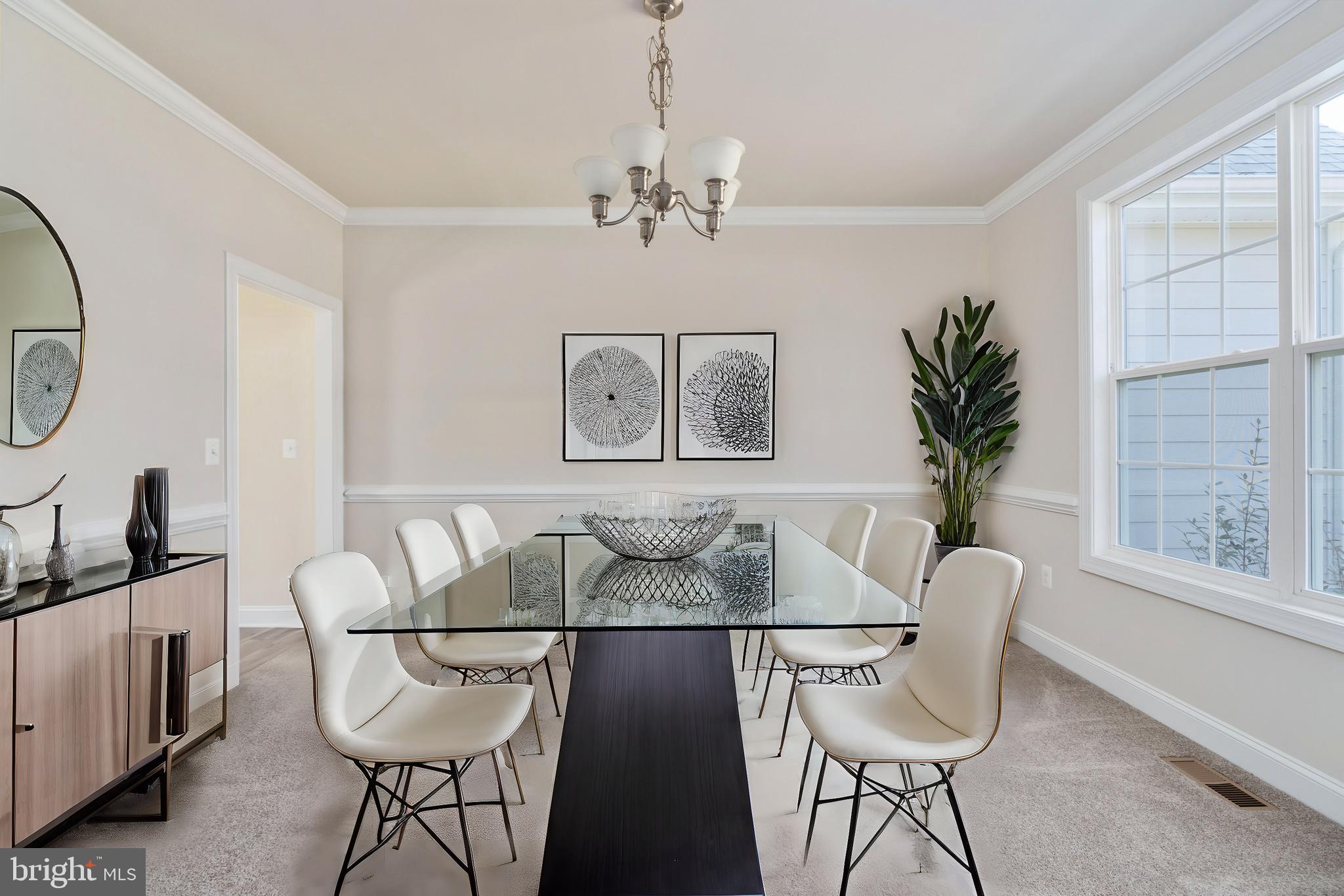 214 Kellan Drive Fredericksburg, VA 22406 - Photo 4 of 81 Virtually staged formal dining room