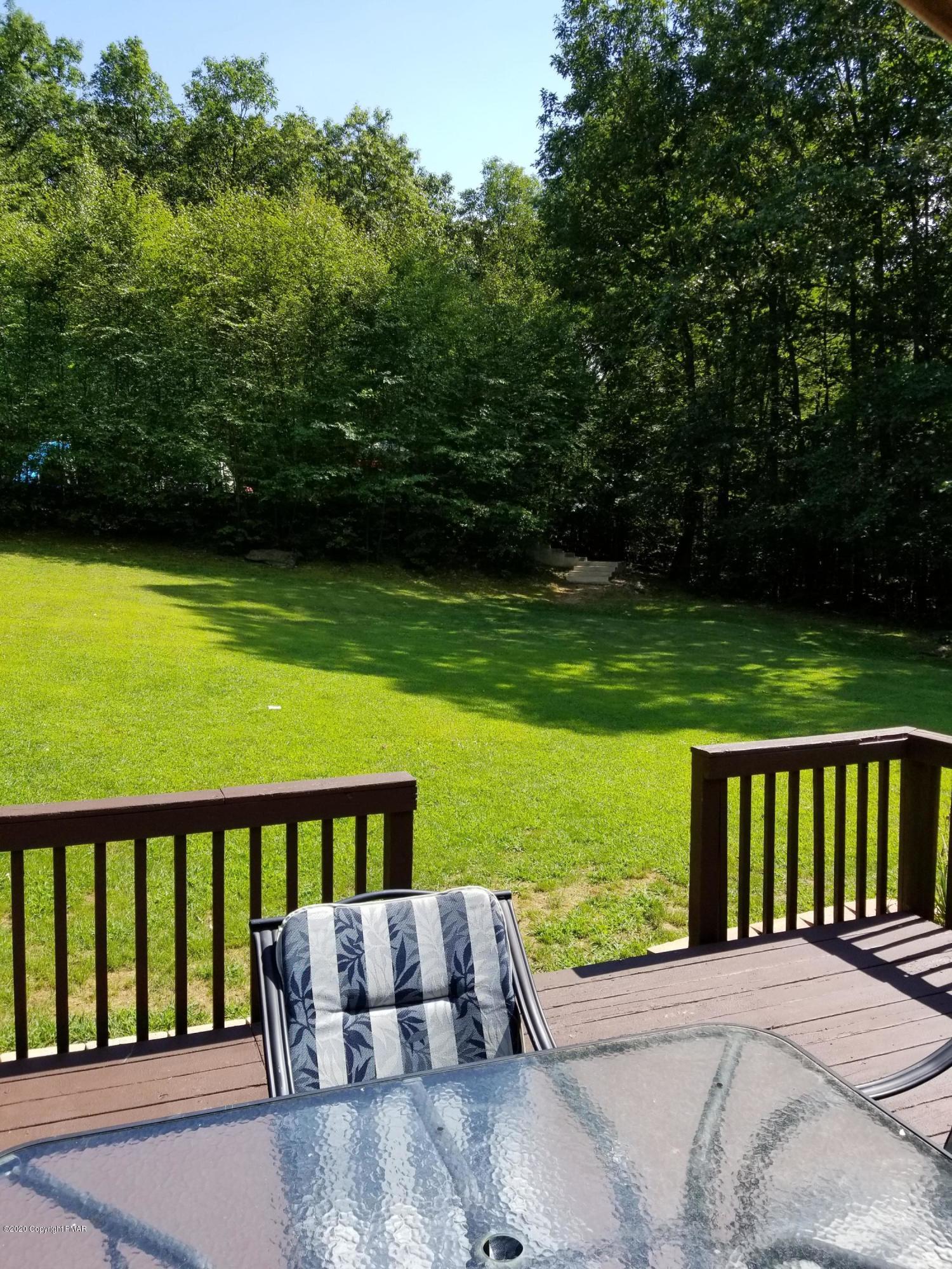 257 Sundance Road Effort, PA 18330 - Photo 3 of 30 257 Sundance Road Back Yard from Deck