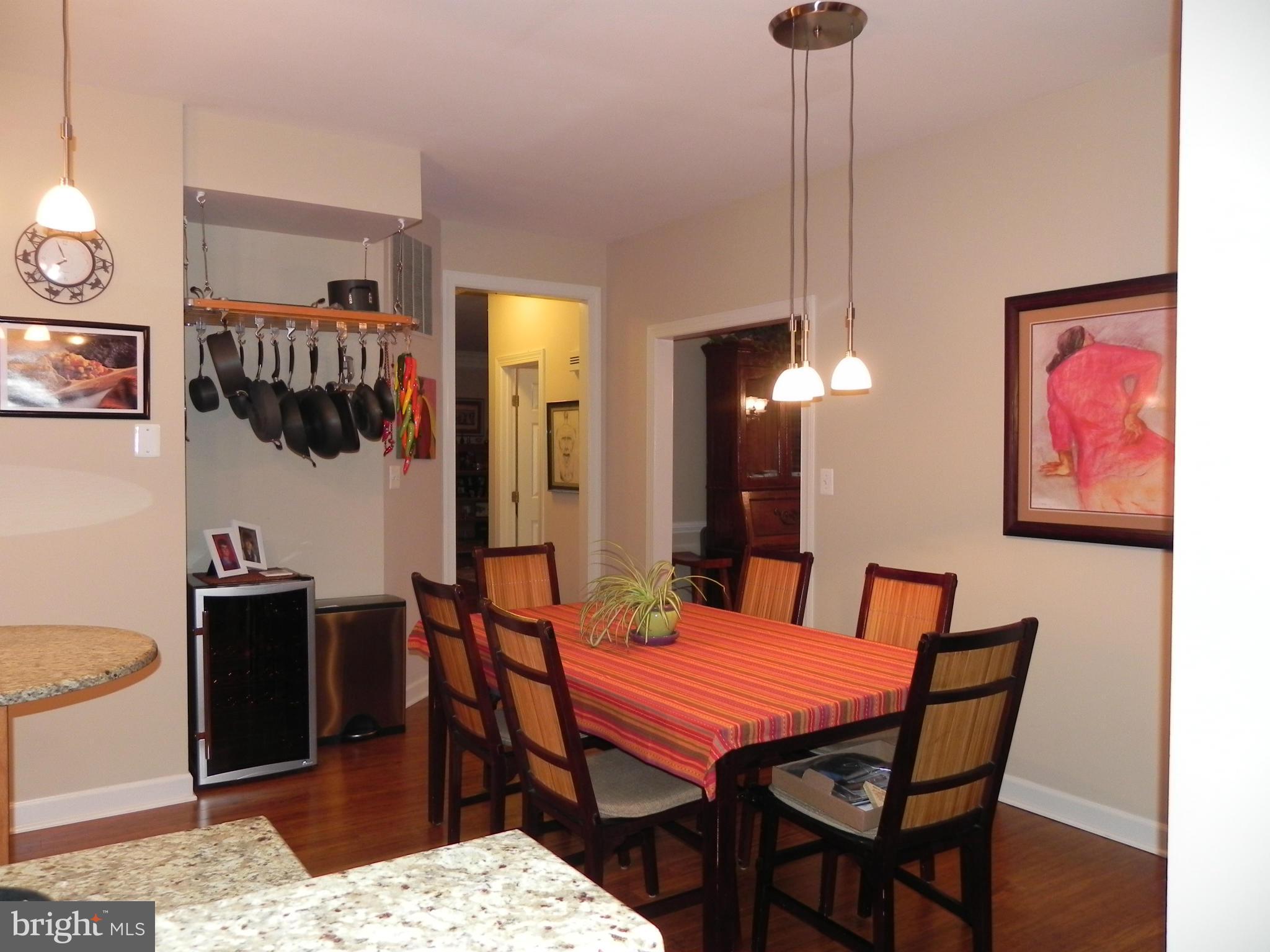 1 Watkins Row Edgewater, MD 21037 - Photo 14 of 30 KItchen eat in area w/ wine refrigerator (conveys)