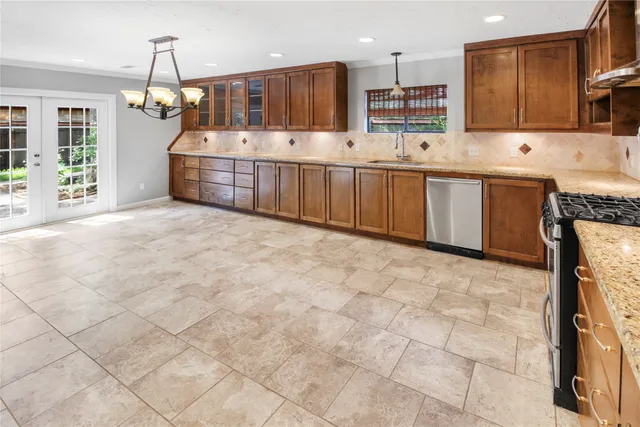 a view of a hallway with a elevator