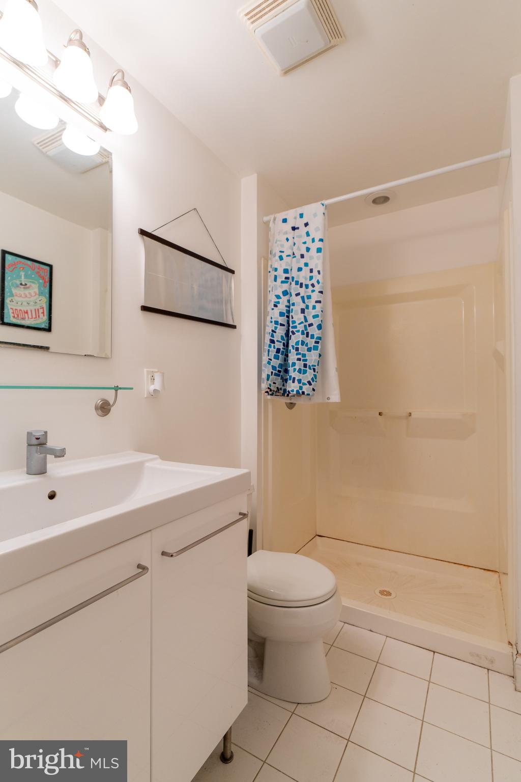 1108 Fitzwater Street Philadelphia, PA 19147 - Photo 19 of 25 a bathroom with a sink a toilet and shower