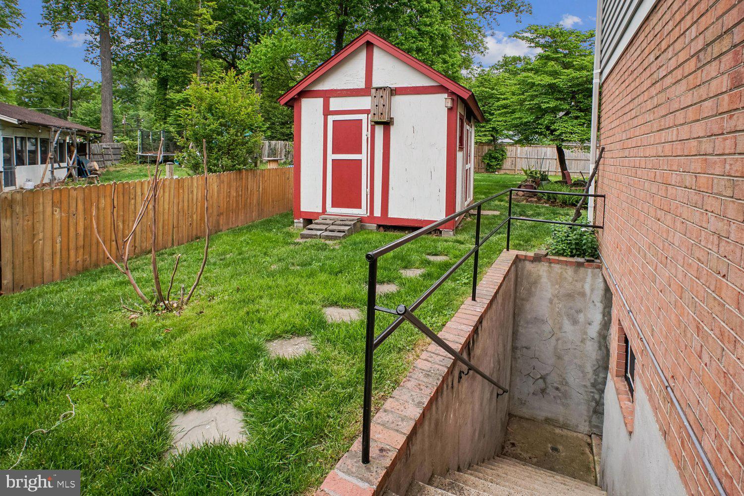 8933 Burke Lake Road Springfield, VA 22151 - Photo 39 of 47 Backyard Storage Shed