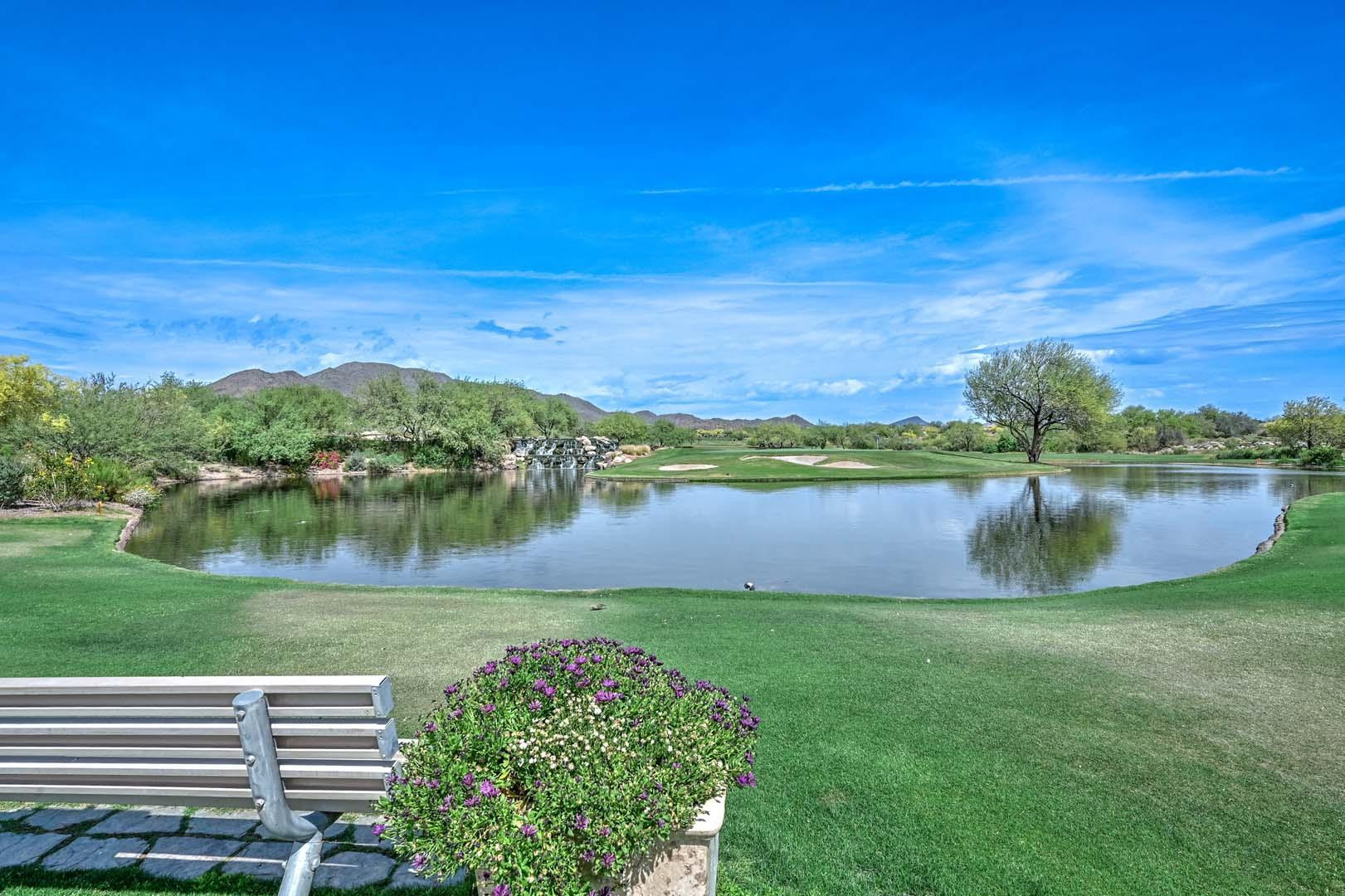 41418 North Clear Crossing Road Anthem, AZ 85086 - Photo 40 of 43 a view of lake with green space
