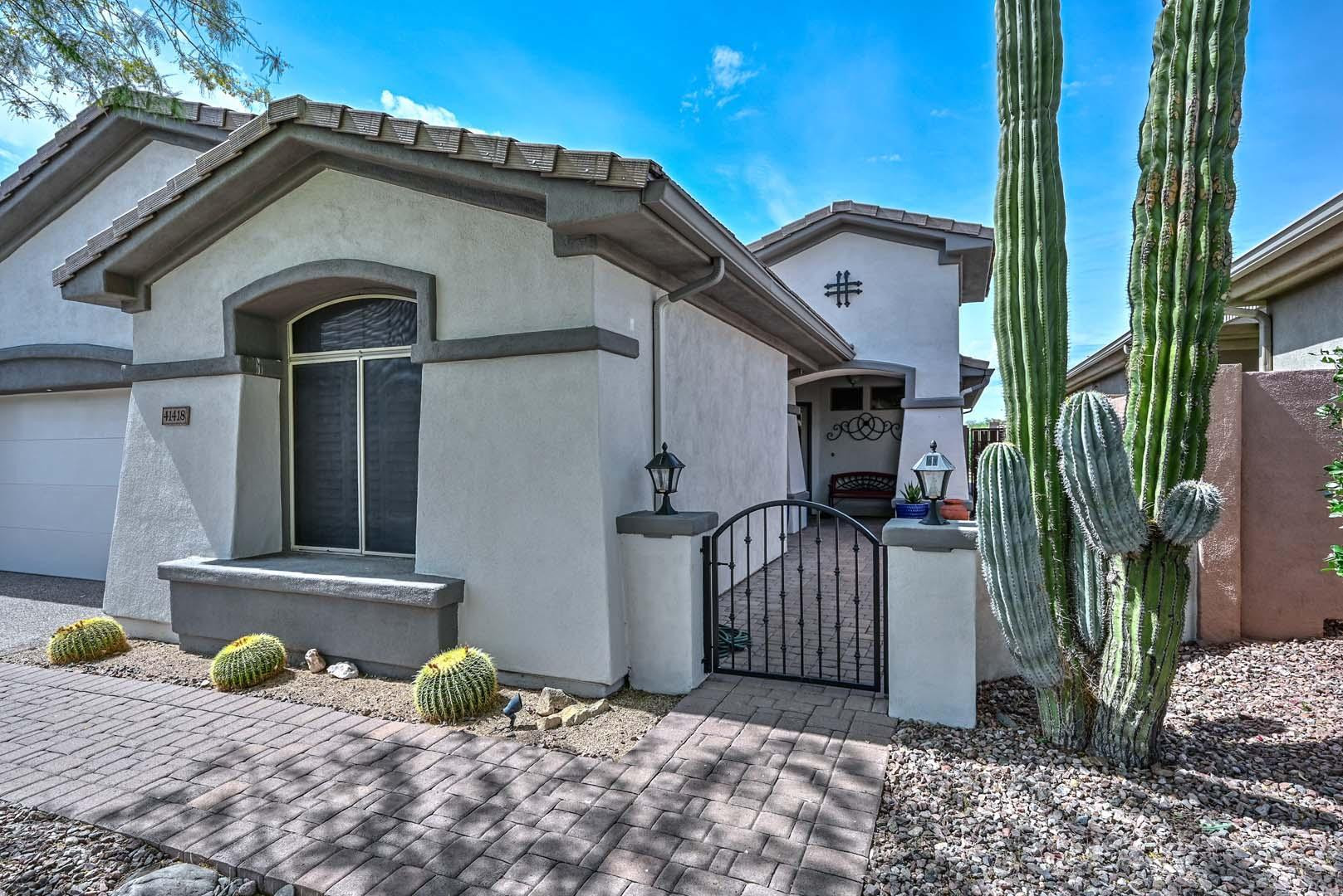 41418 North Clear Crossing Road Anthem, AZ 85086 - Photo 6 of 43 a front view of a house