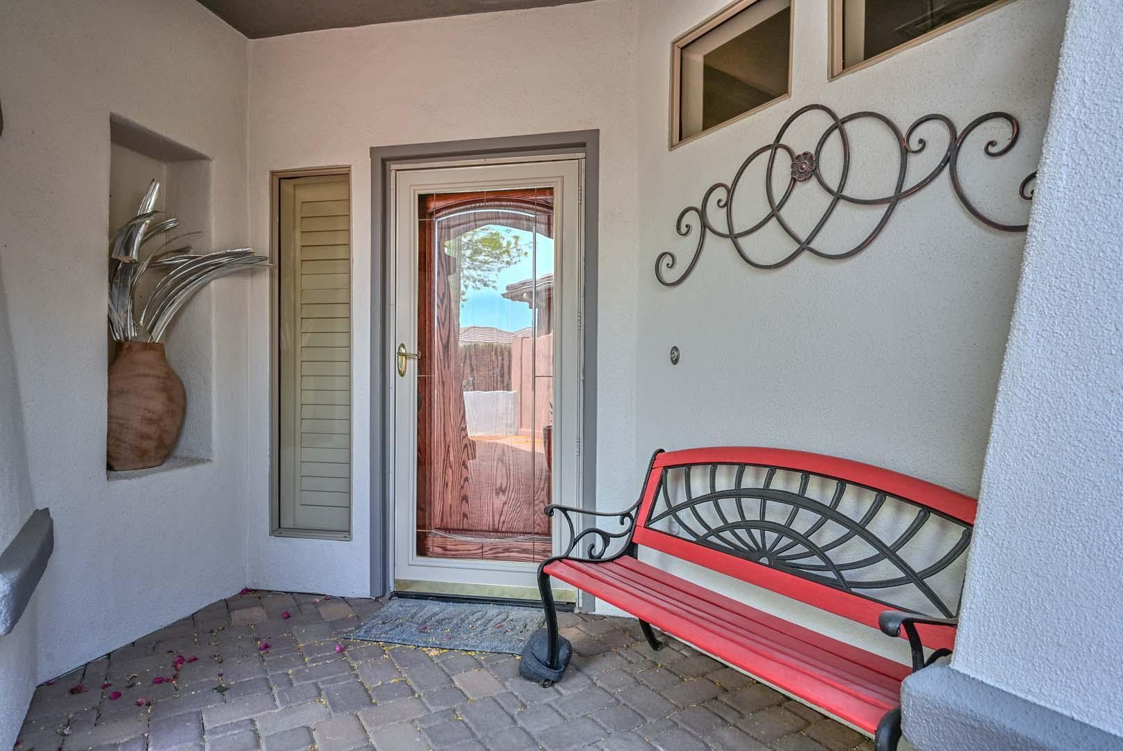 41418 North Clear Crossing Road Anthem, AZ 85086 - Photo 9 of 43 a view of a bench in a room