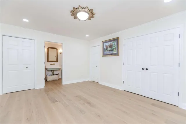 wooden floor in an empty room