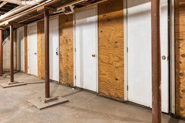 a view of a bathroom with a shower