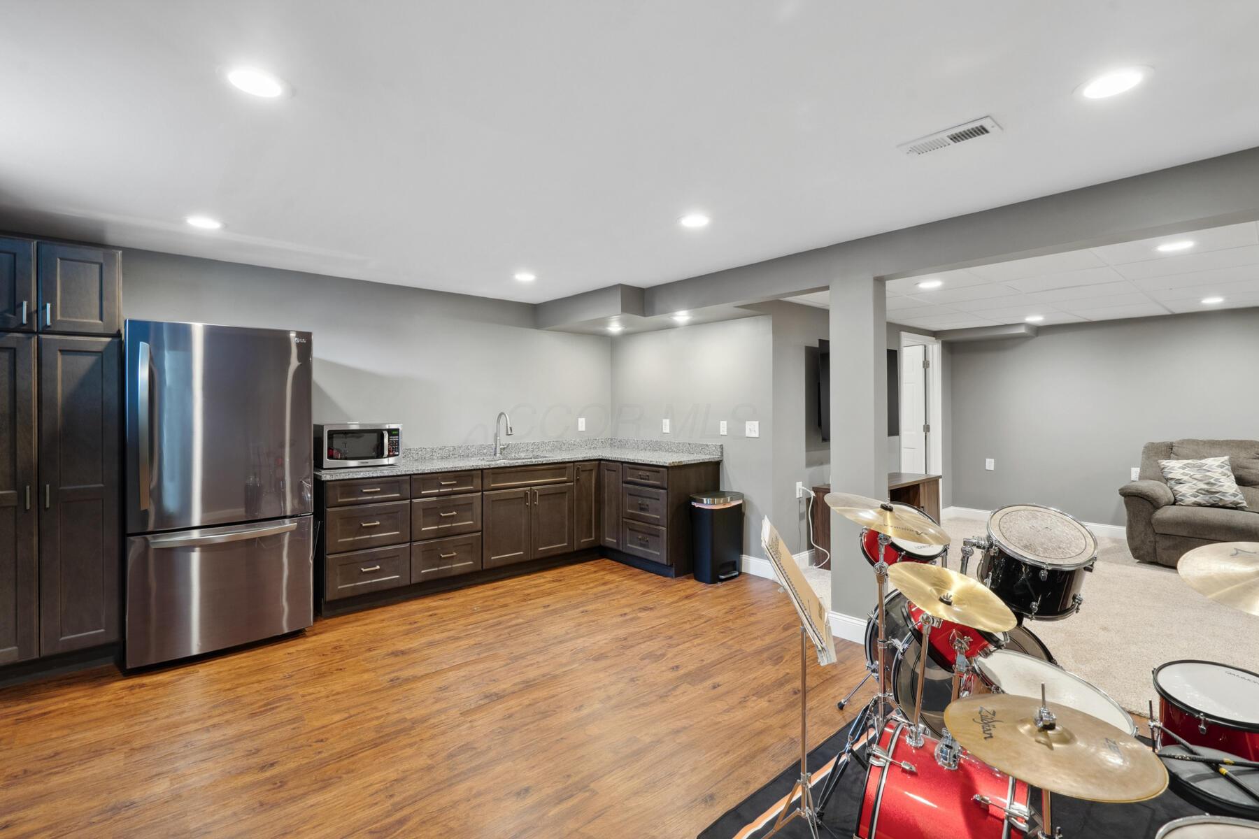 8944 Watkins Road Marysville, OH 43040 - Photo 55 of 61 Basement Kitchenette