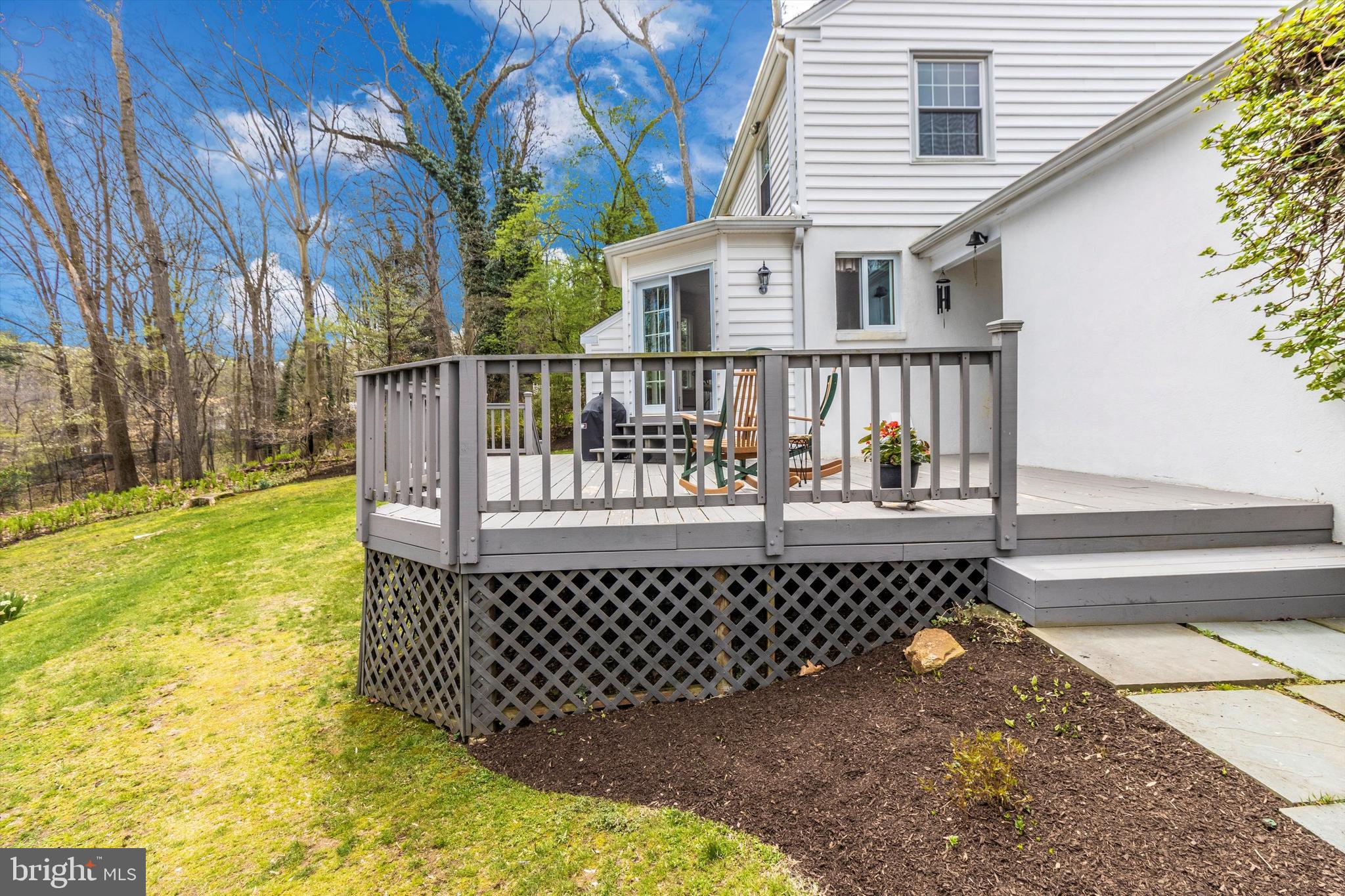 622 Bair Road Berwyn, PA 19312 - Photo 43 of 44 Deck off the Kitchen