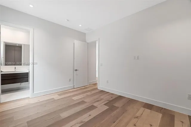 wooden floor in an empty room
