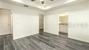 wooden floor in an empty room
