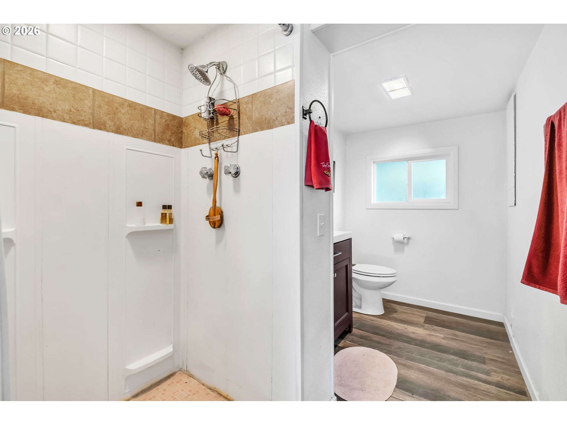 47576 Riverview Street Oakridge, OR 97463 - Photo 28 of 48 a bathroom with a sink and a mirror