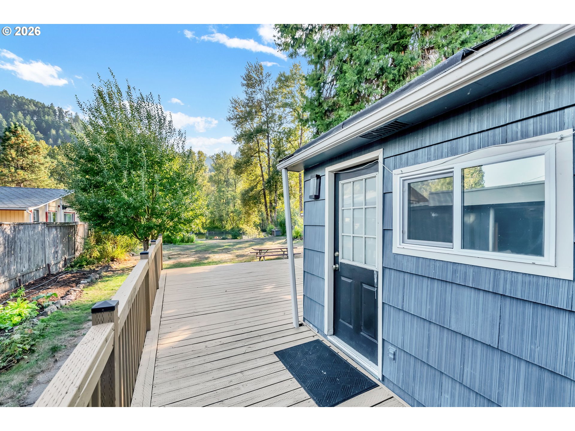 47576 Riverview Street Oakridge, OR 97463 - Photo 31 of 48 a view of balcony with furniture